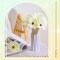 21 Pcs Artificial Gerbera Daisy Faux Gerbera Daisy with Stems Boho White Flowers White Silk Flowers Bouquet Fake Daisies for Garden Wedding Bridal Home Kitchen Party Decor